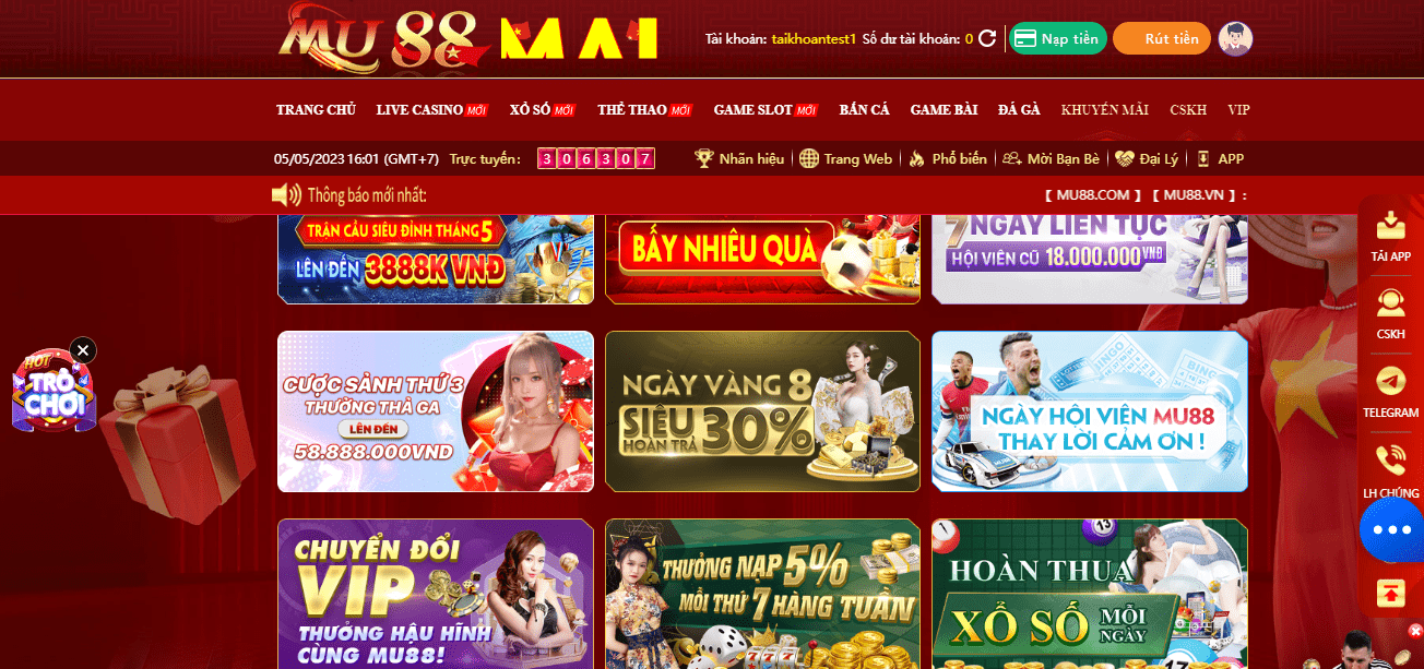 Người chơi sẽ nhận được rất nhiều chương trình khuyến mãi đặc biệt